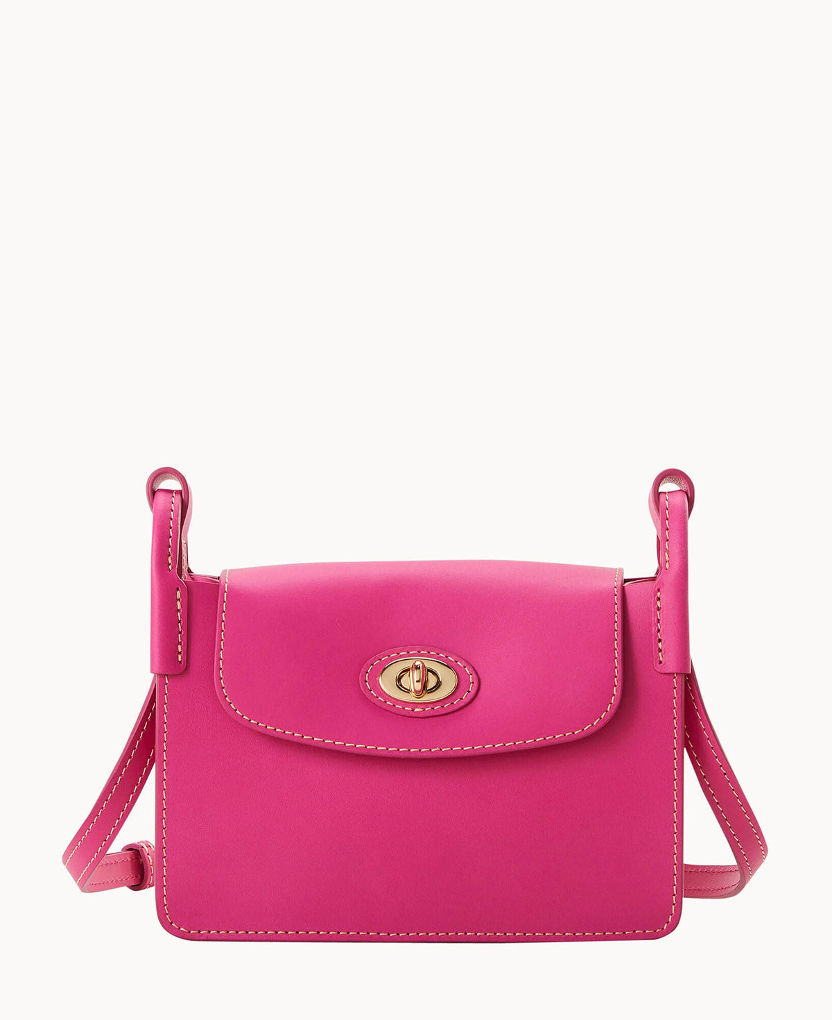 Sweety Leather Pinky Bag - Hot Pink