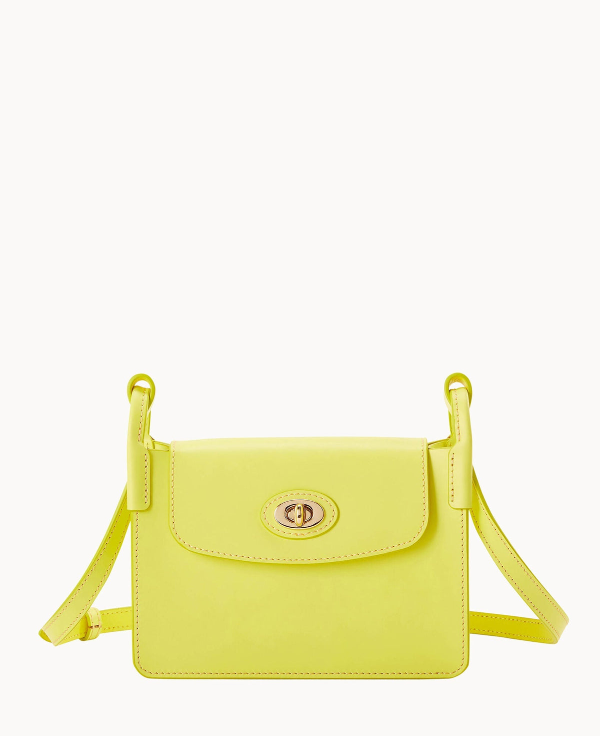 Sweety Leather Pinky Bag - Yellow