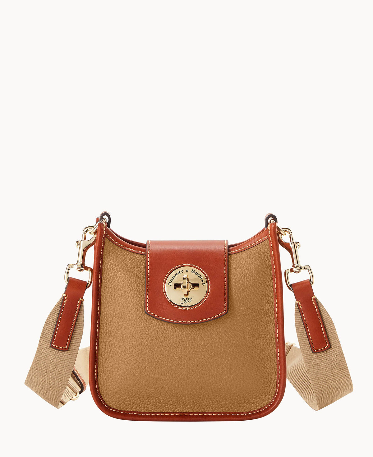 Pebble Turnlock Messenger 20 - Light Taupe