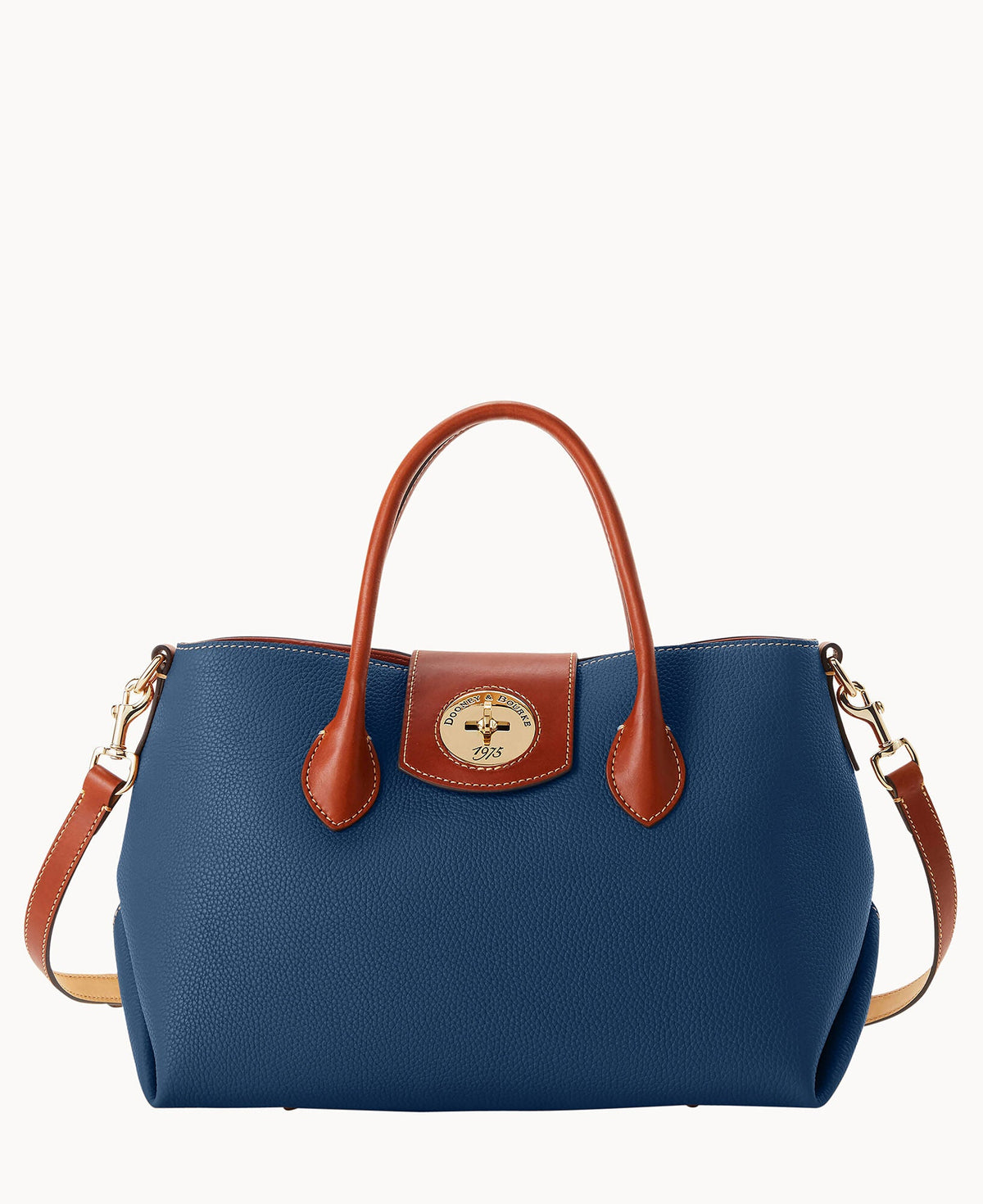 Pebble Turnlock Handle Tote 30 - Jeans