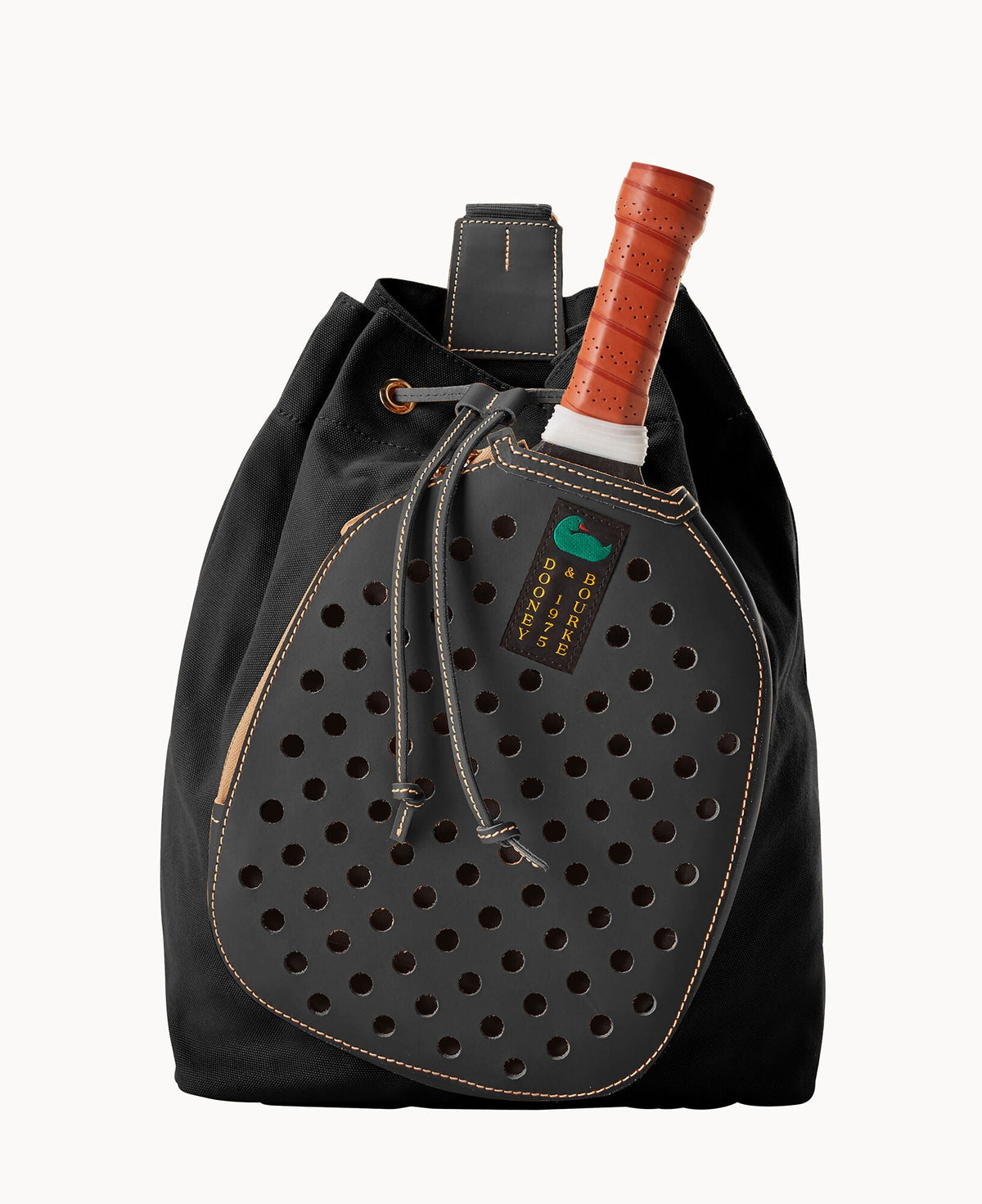 Canvas Pickleball Sling - Black