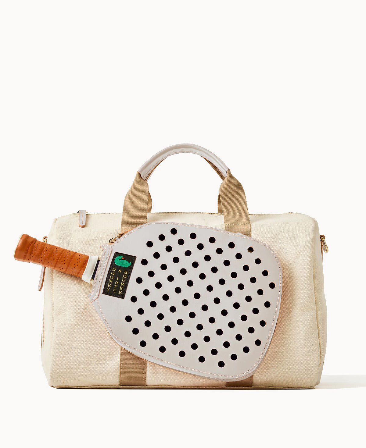 Canvas Pickleball Duffle 40 - Natural Bone