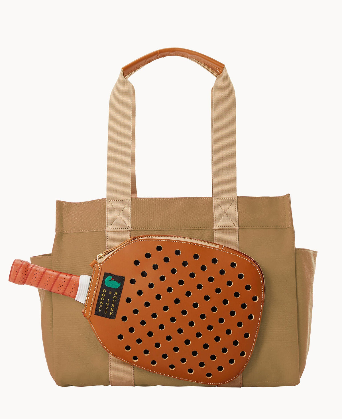 Canvas Pickleball Tote 40 - Beige
