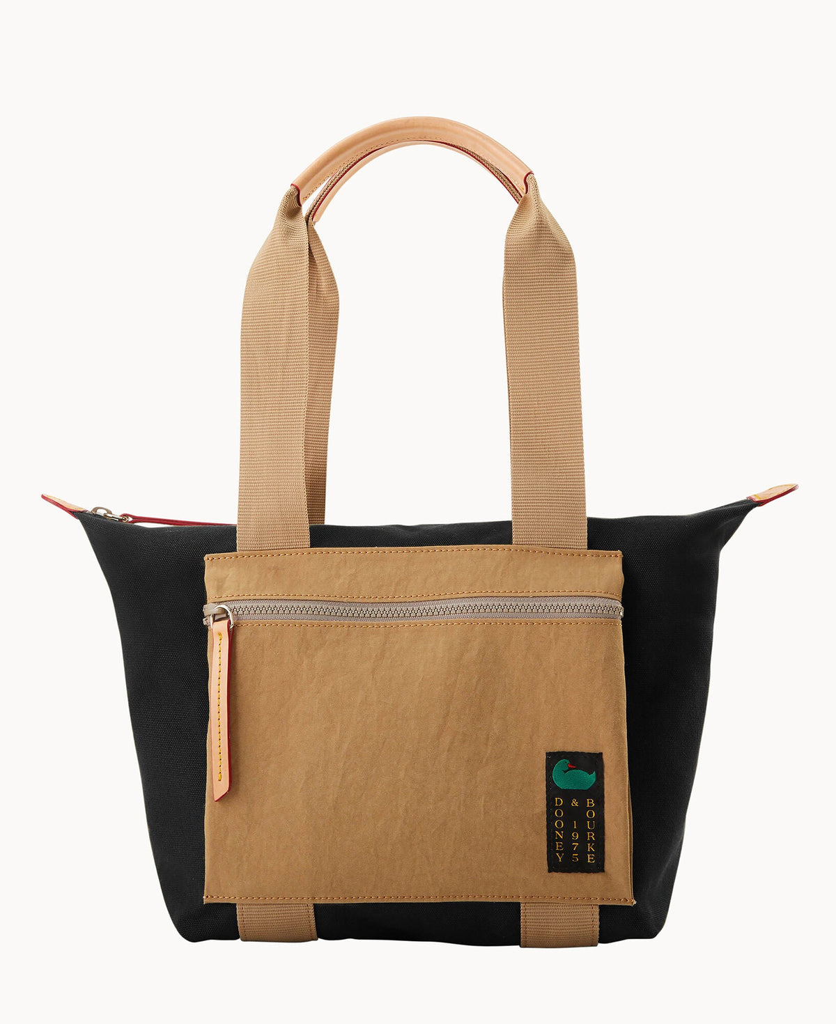 Canvas Carryall 28 with Pocket - Black