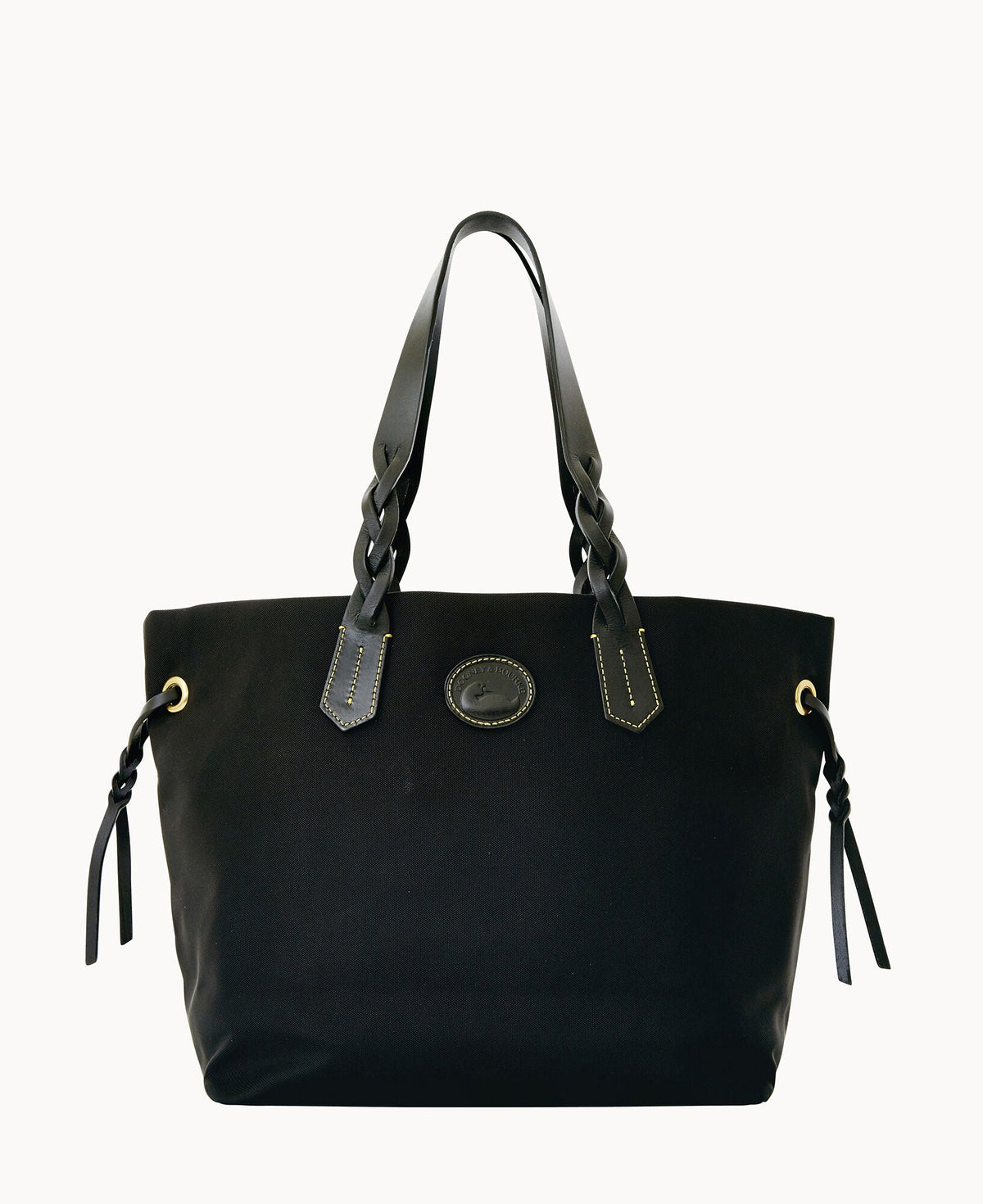 Nylon Shopper - Black Black