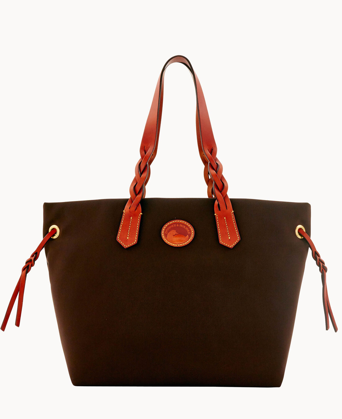 Nylon Shopper - Brown Tmoro