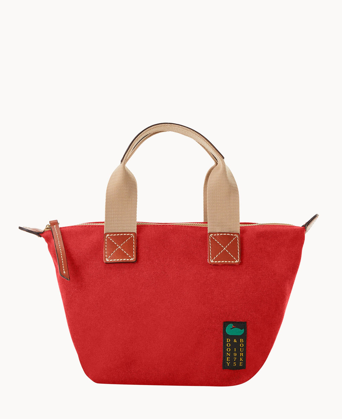 Canvas Crossbody Satchel 20 - Red