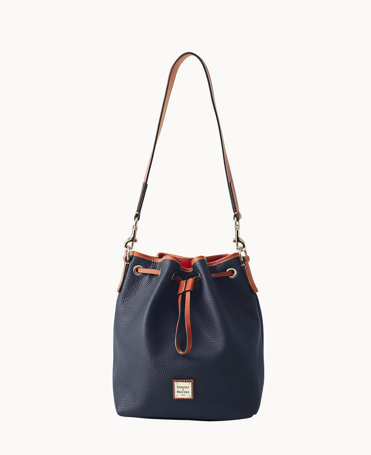Pebble Grain Drawstring - Midnight Blue