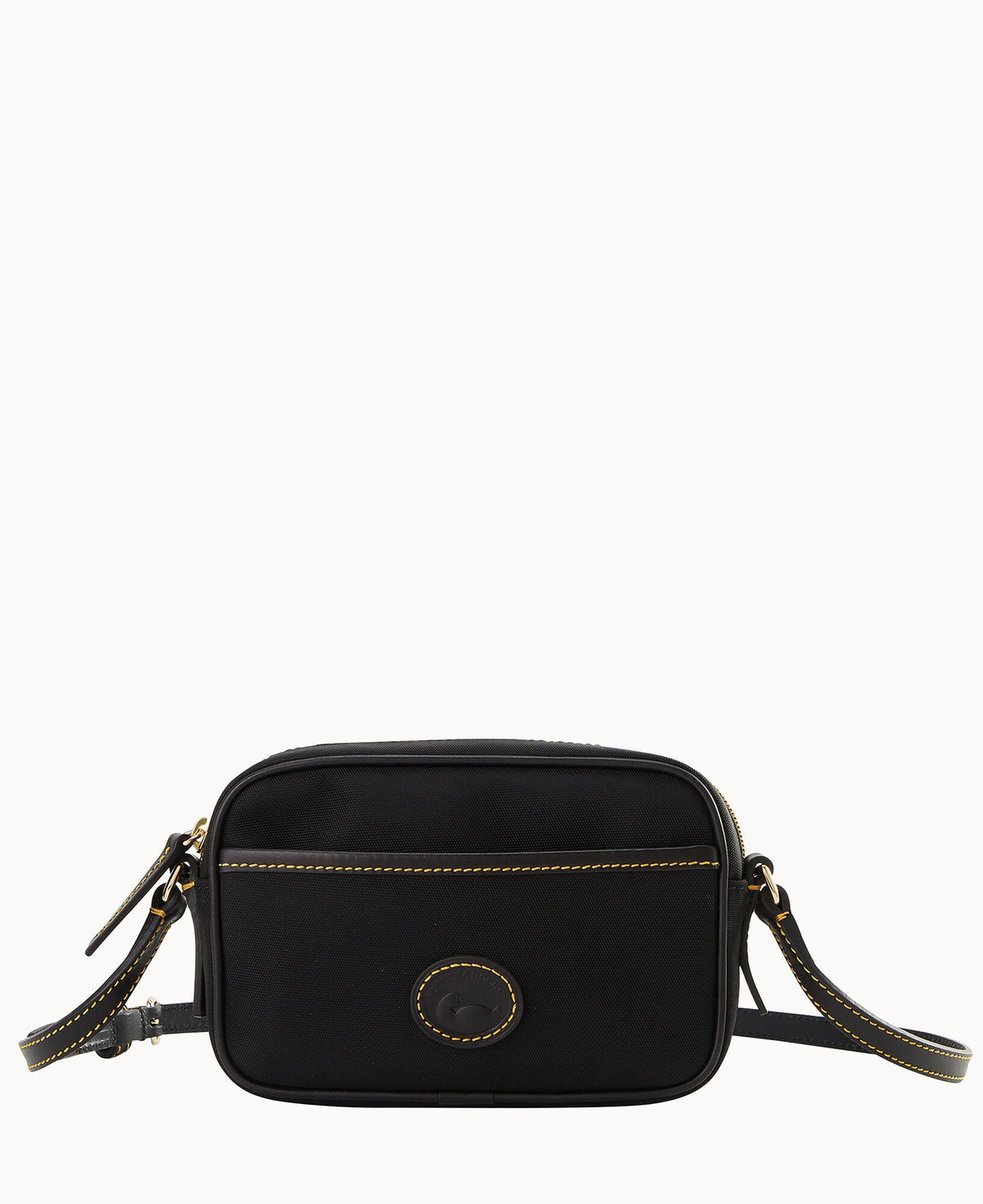 Nylon Camera Crossbody - Black Black