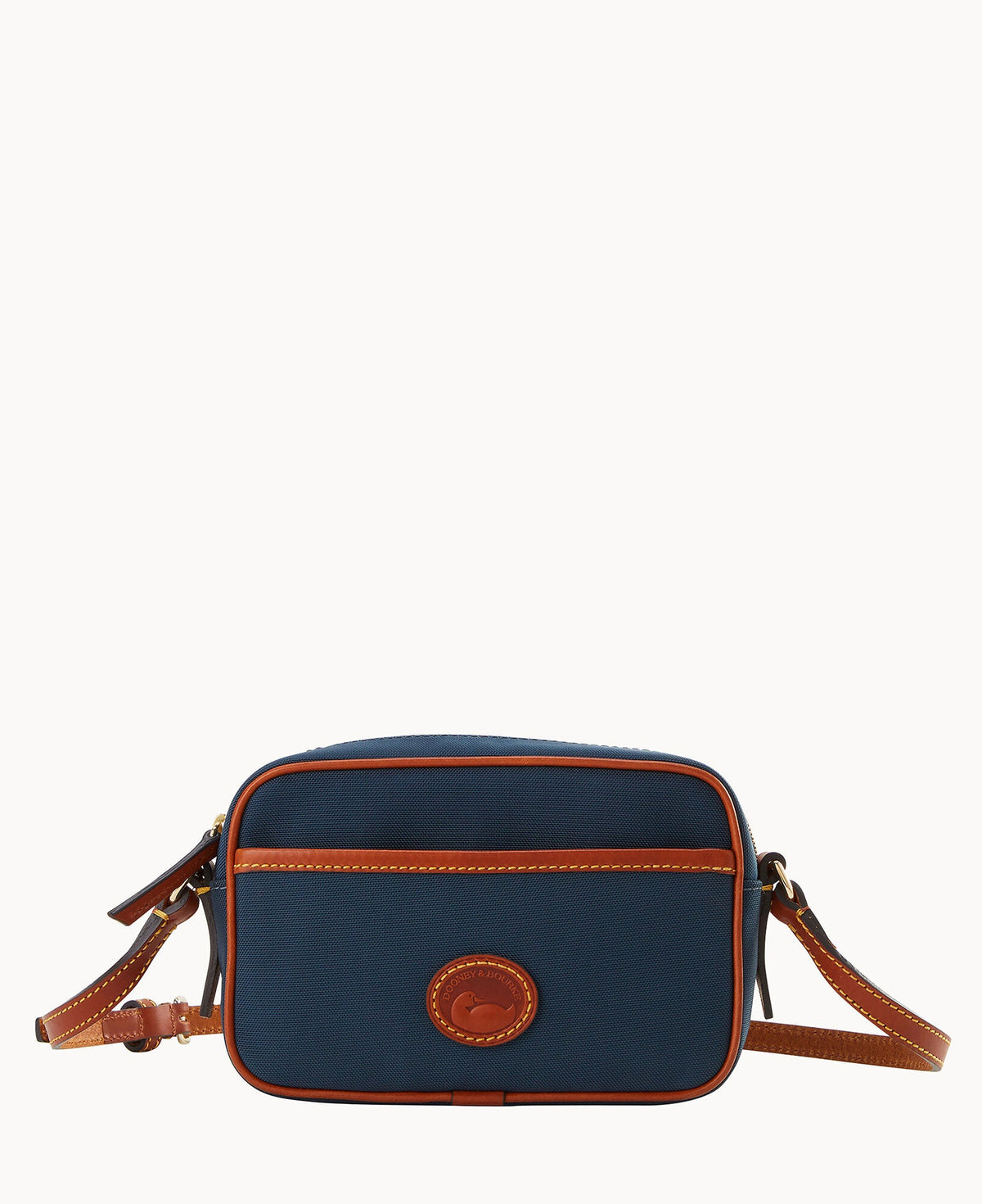 Nylon Camera Crossbody - Navy
