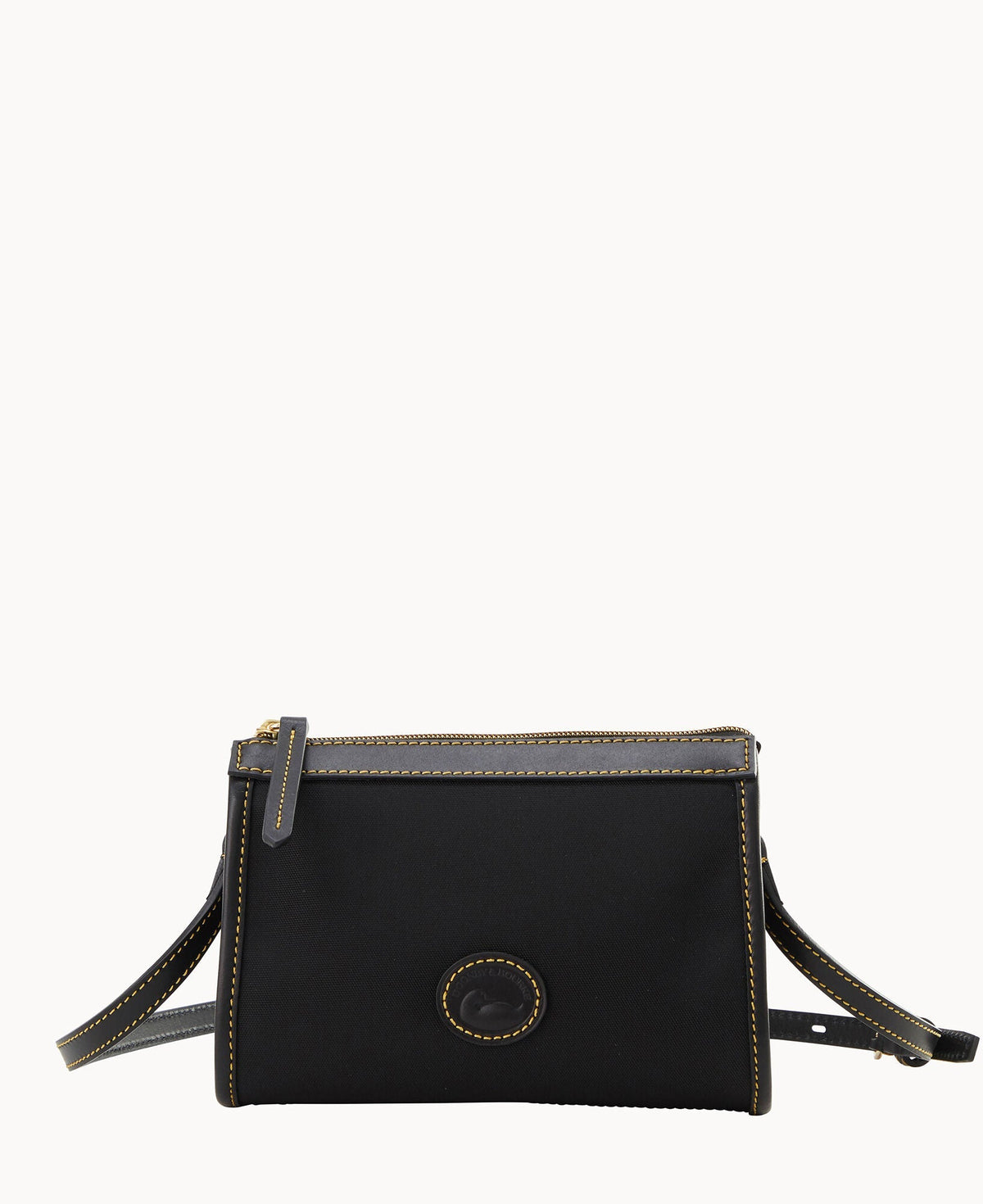 Nylon Small East West Crossbody - Black Black