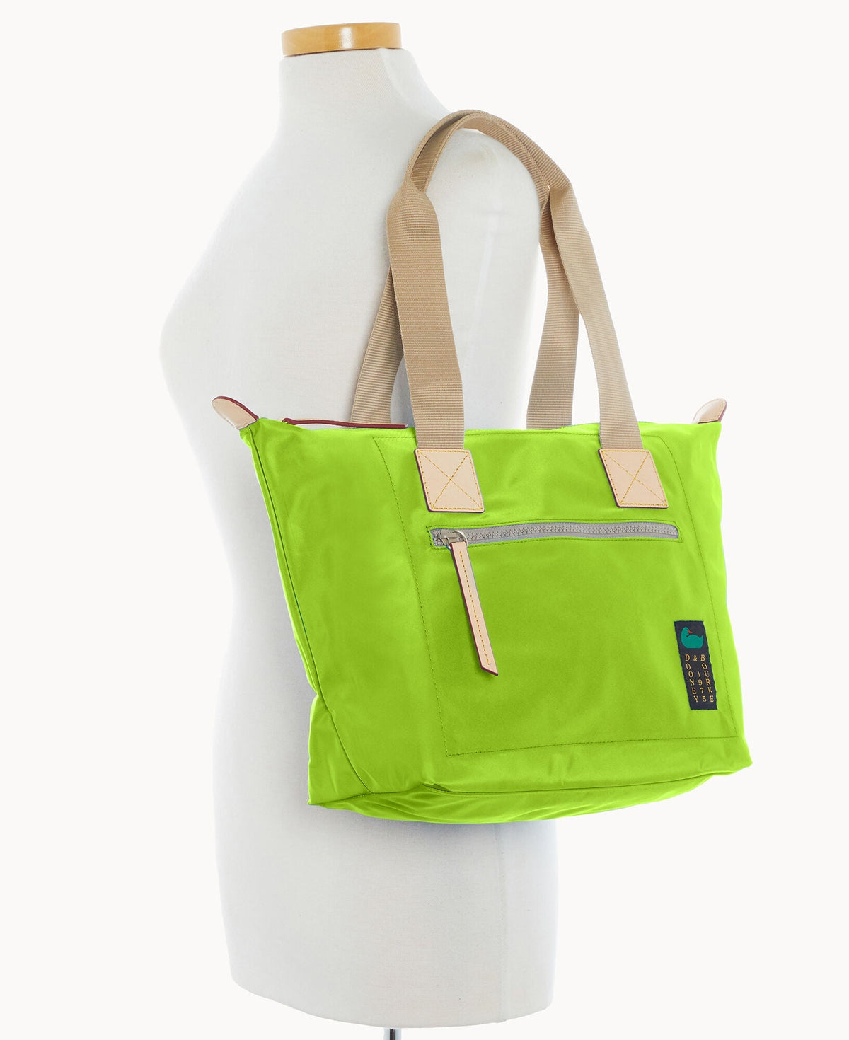 Nylon Front Zip Tote - Image 45