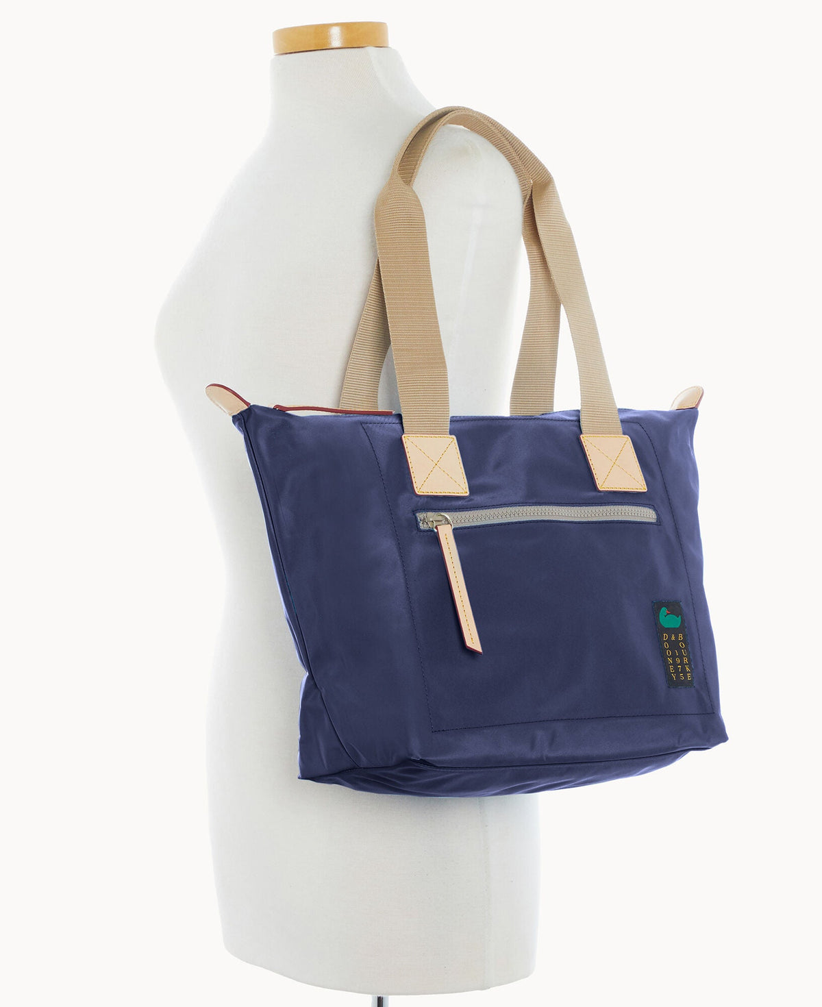 Nylon Front Zip Tote - Image 60