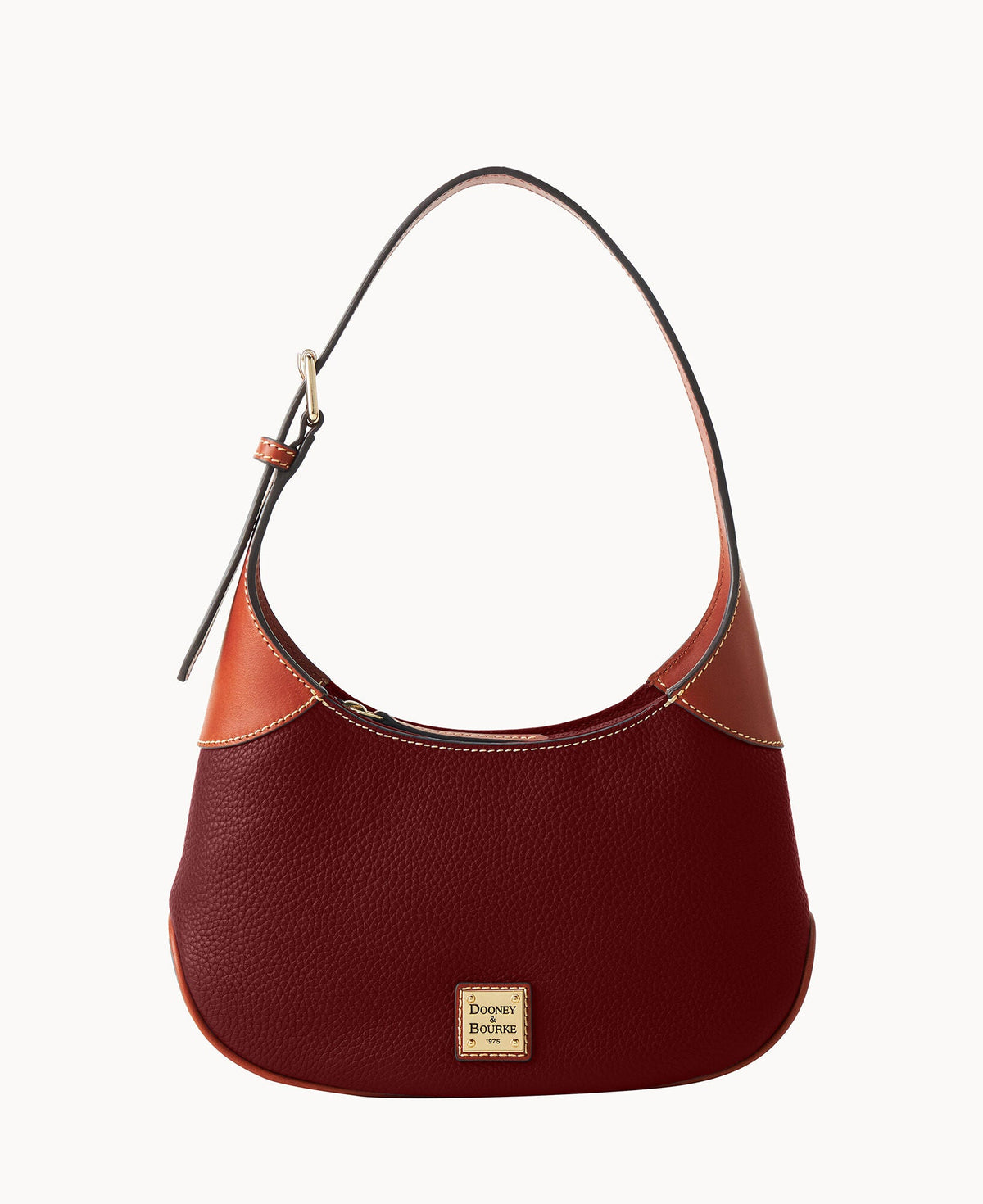 Pebble Grain Hobo - Bordeaux