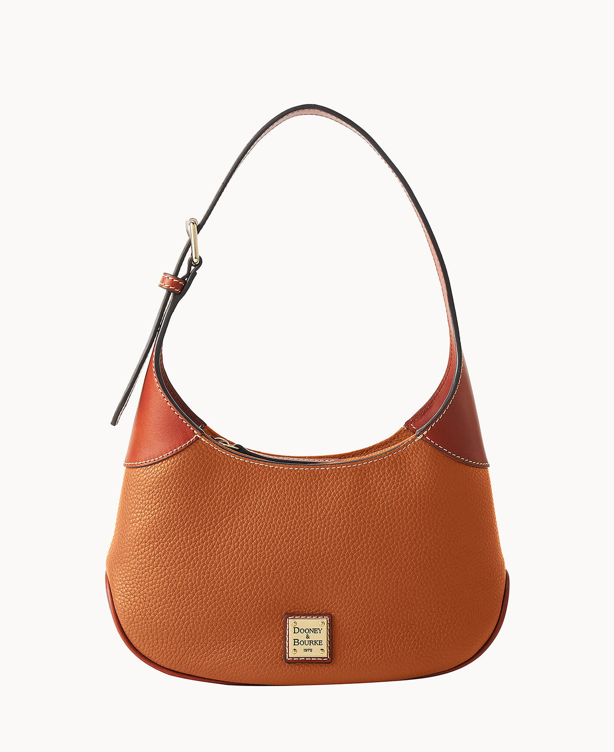 Pebble Grain Hobo - French Caramel