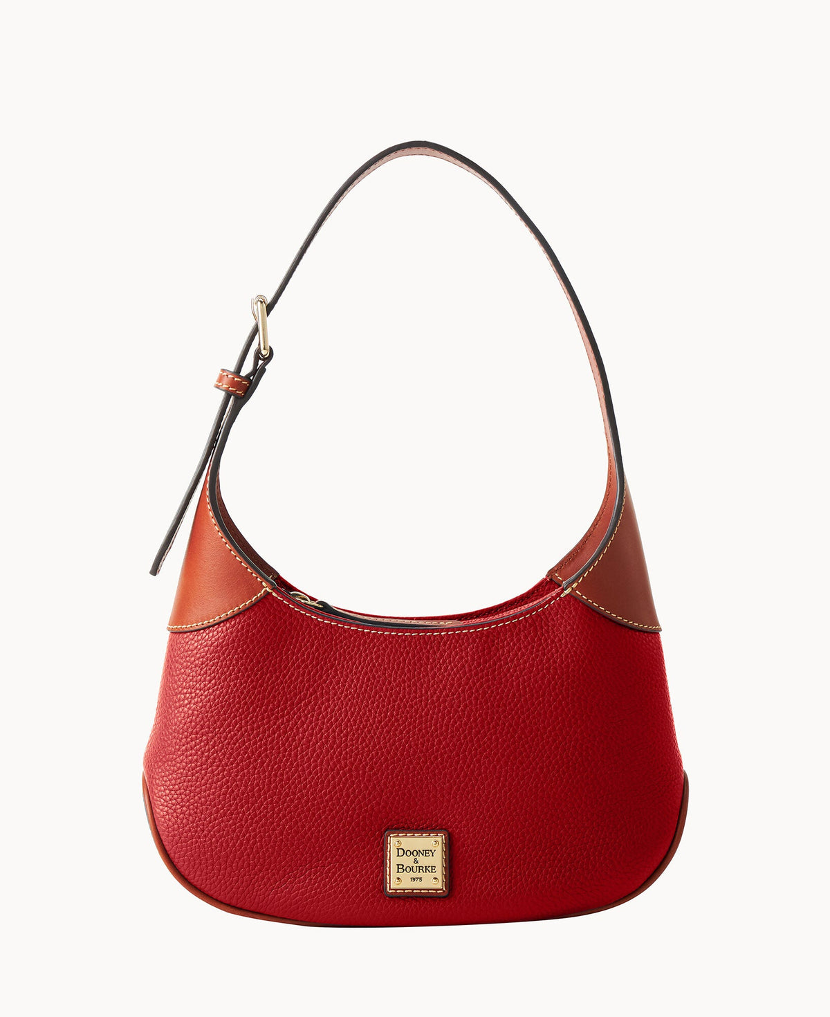 Pebble Grain Hobo - Red