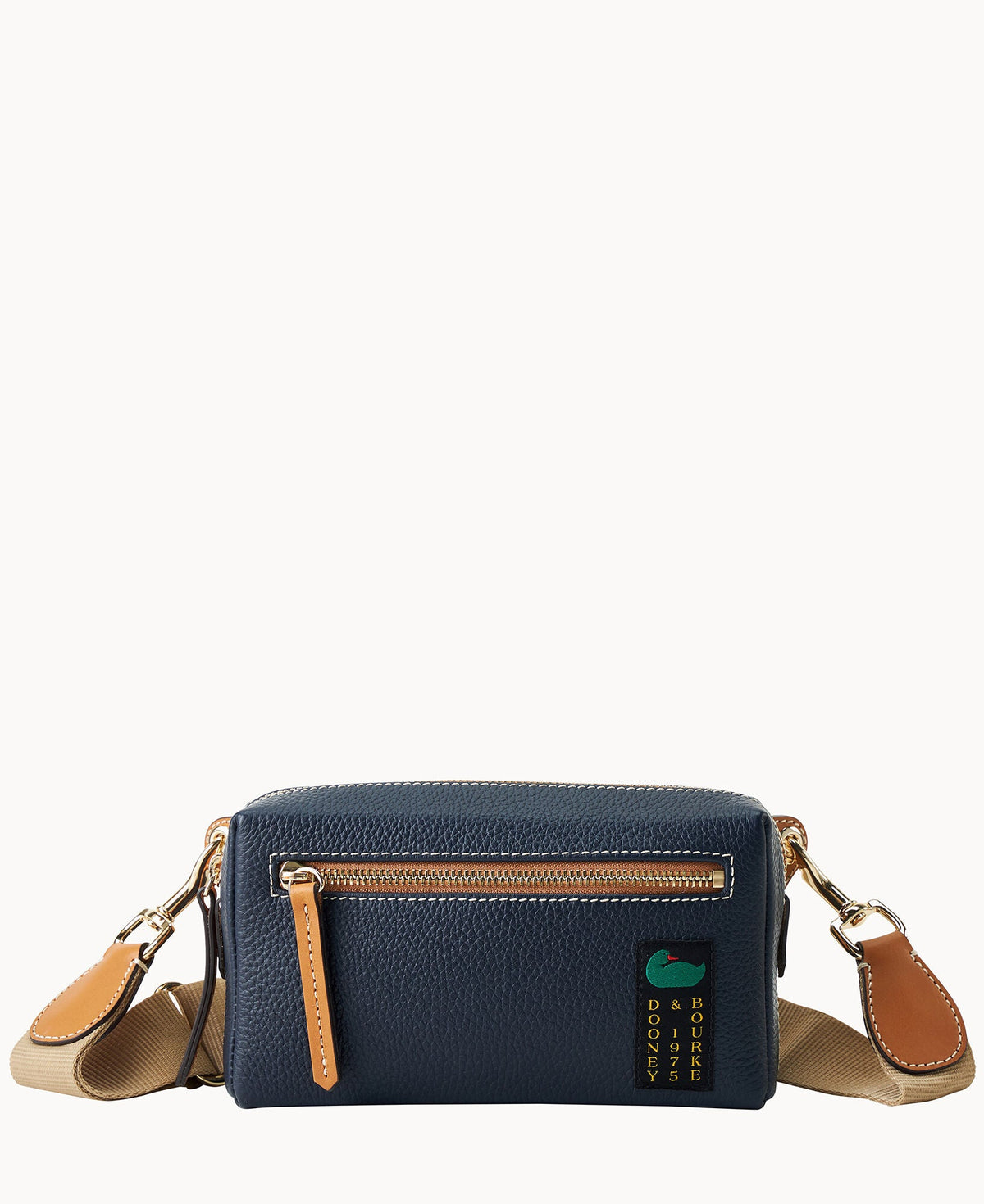 Pebble Grain Camera Crossbody 20 - Midnight Blue