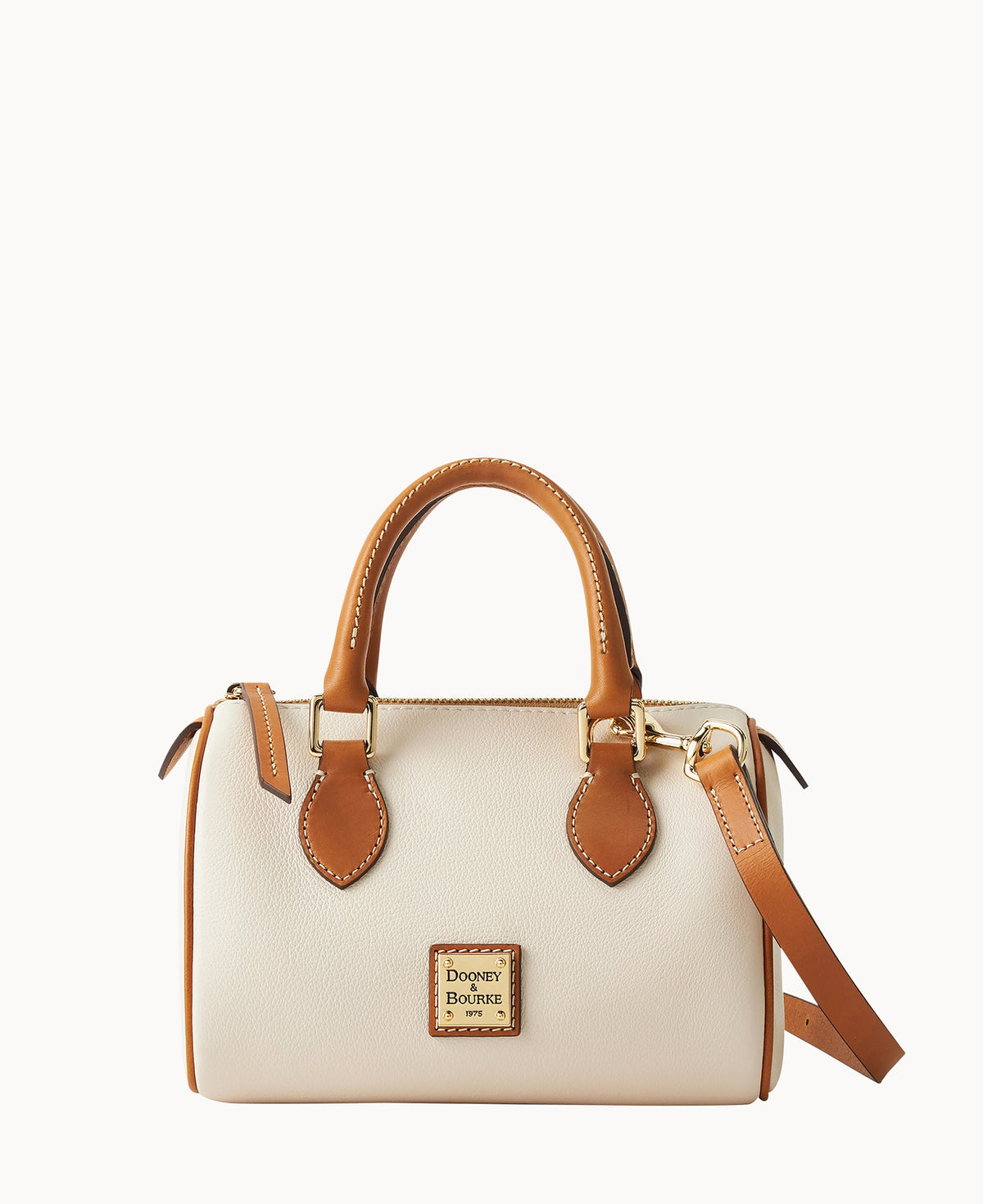 Sorrento Barrel Satchel 20 - Beige