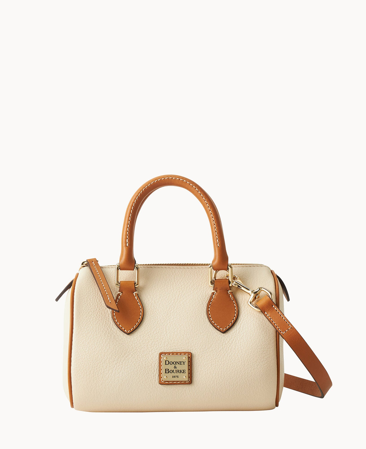 Sorrento Barrel Satchel 20 - Cream