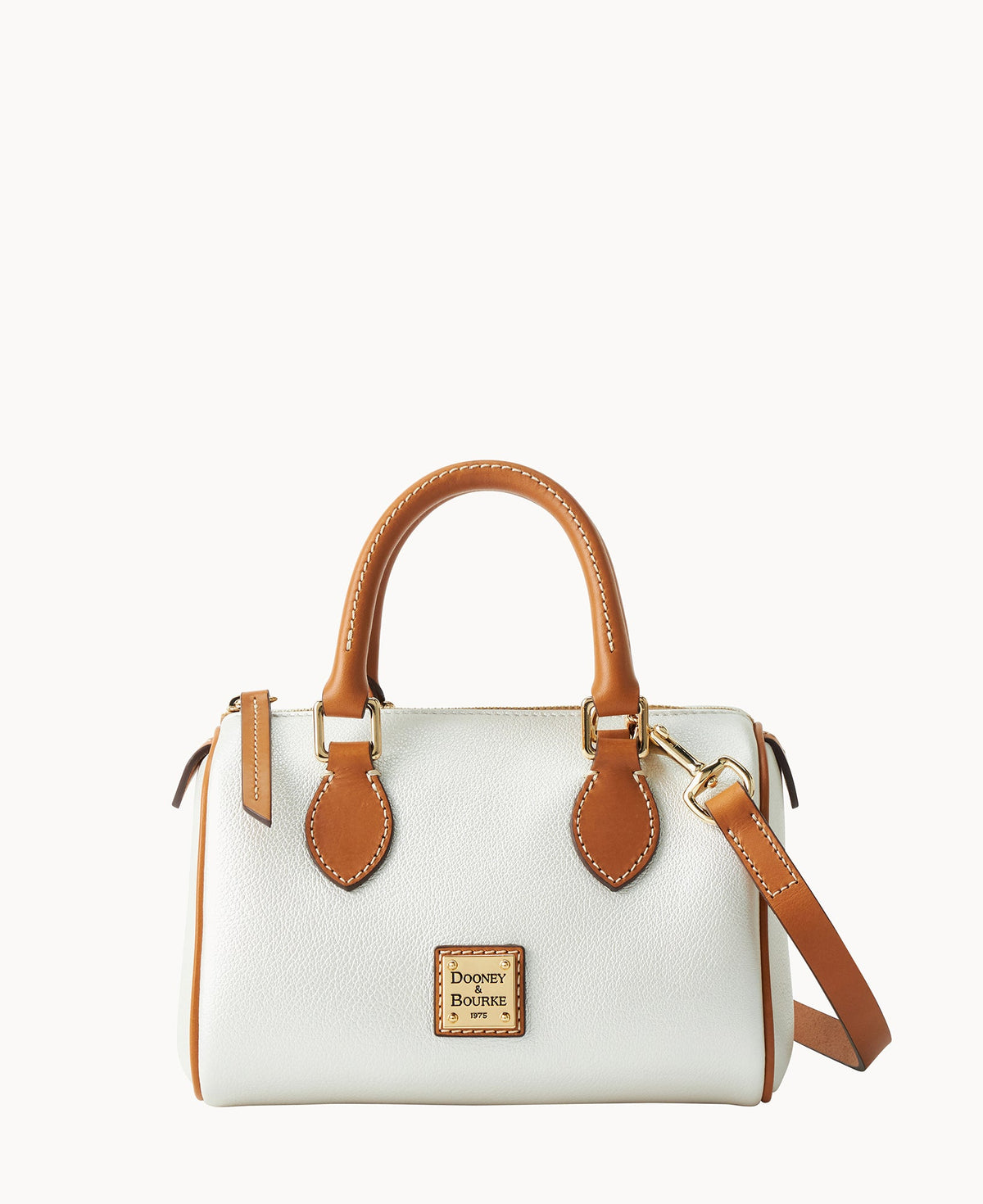 Sorrento Barrel Satchel 20 - Pearl