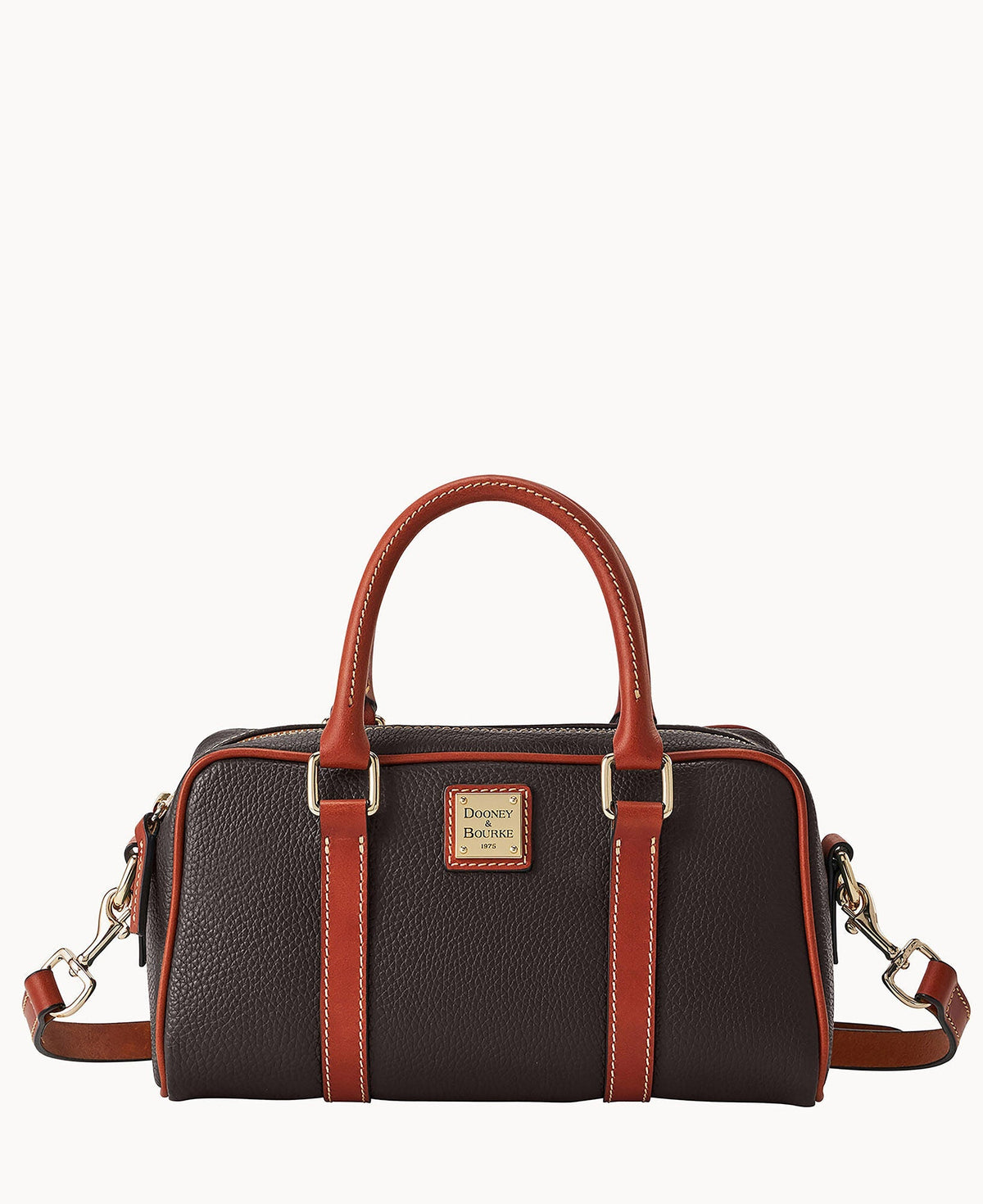Pebble Grain Satchel 28 - Brown Tmoro