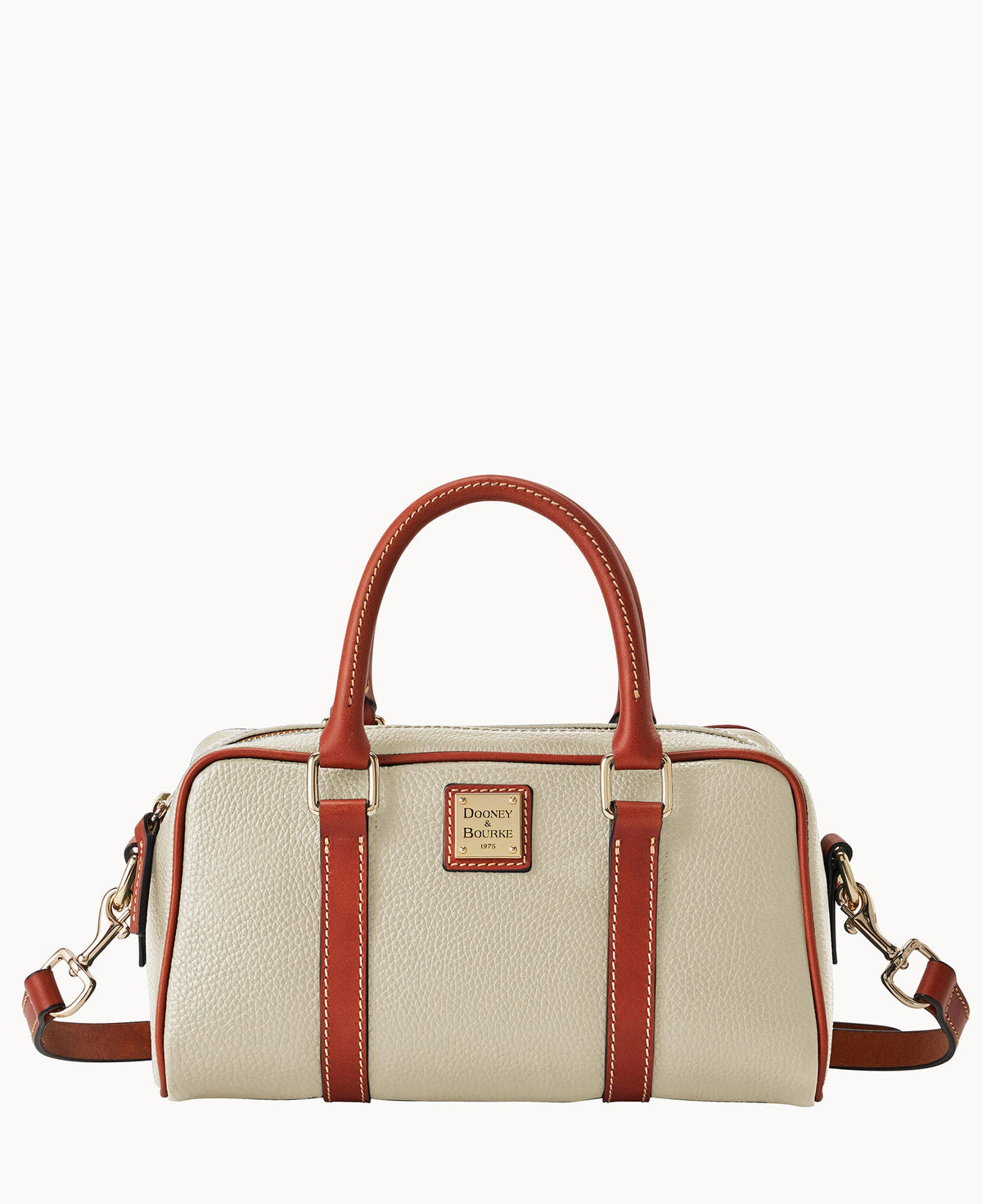 Pebble Grain Satchel 28 - Bone
