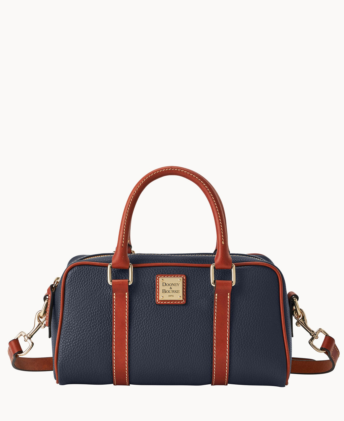 Pebble Grain Satchel 28 - Midnight Blue