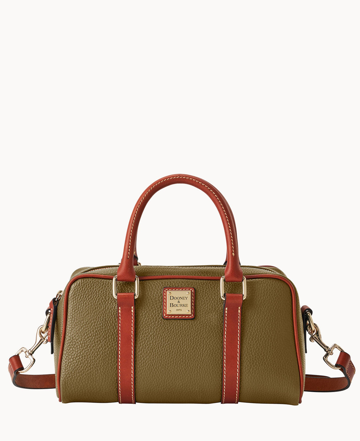 Pebble Grain Satchel 28 - Olive