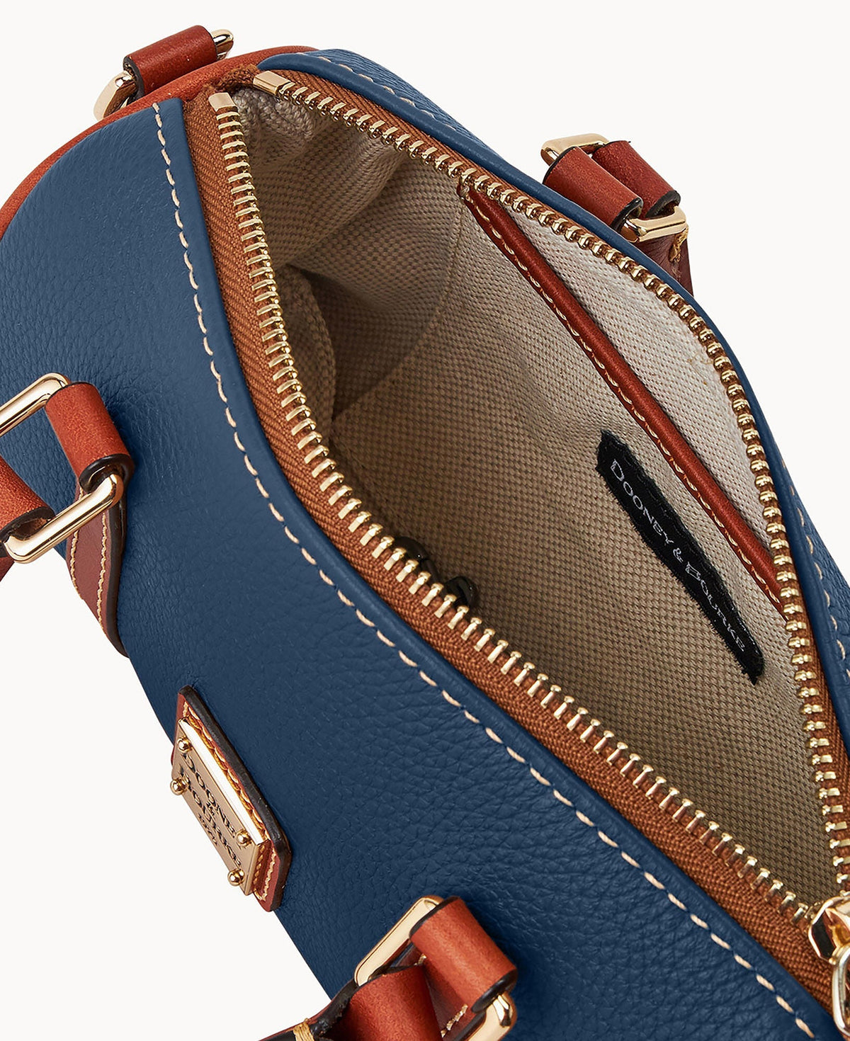 Pebble Grain Crossbody Barrel Satchel 20 - Image 49