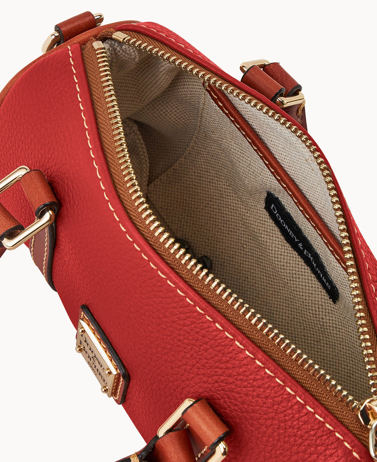 Pebble Grain Crossbody Barrel Satchel 20 - Image 23