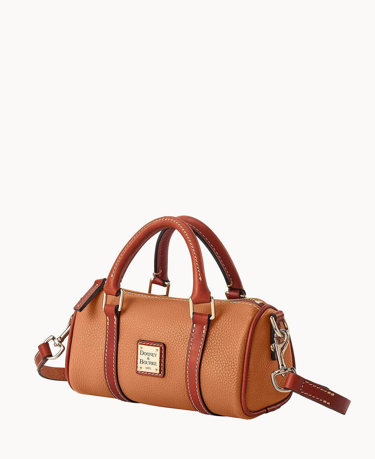 Pebble Grain Crossbody Barrel Satchel 20 - Image 53