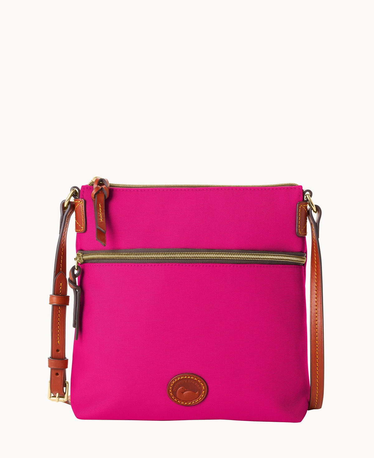 Nylon Crossbody - Fuchsia
