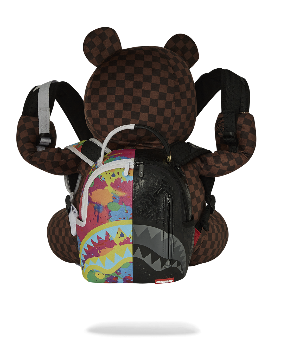 Bear Wearing Backpack as a Backpack - Image 9
