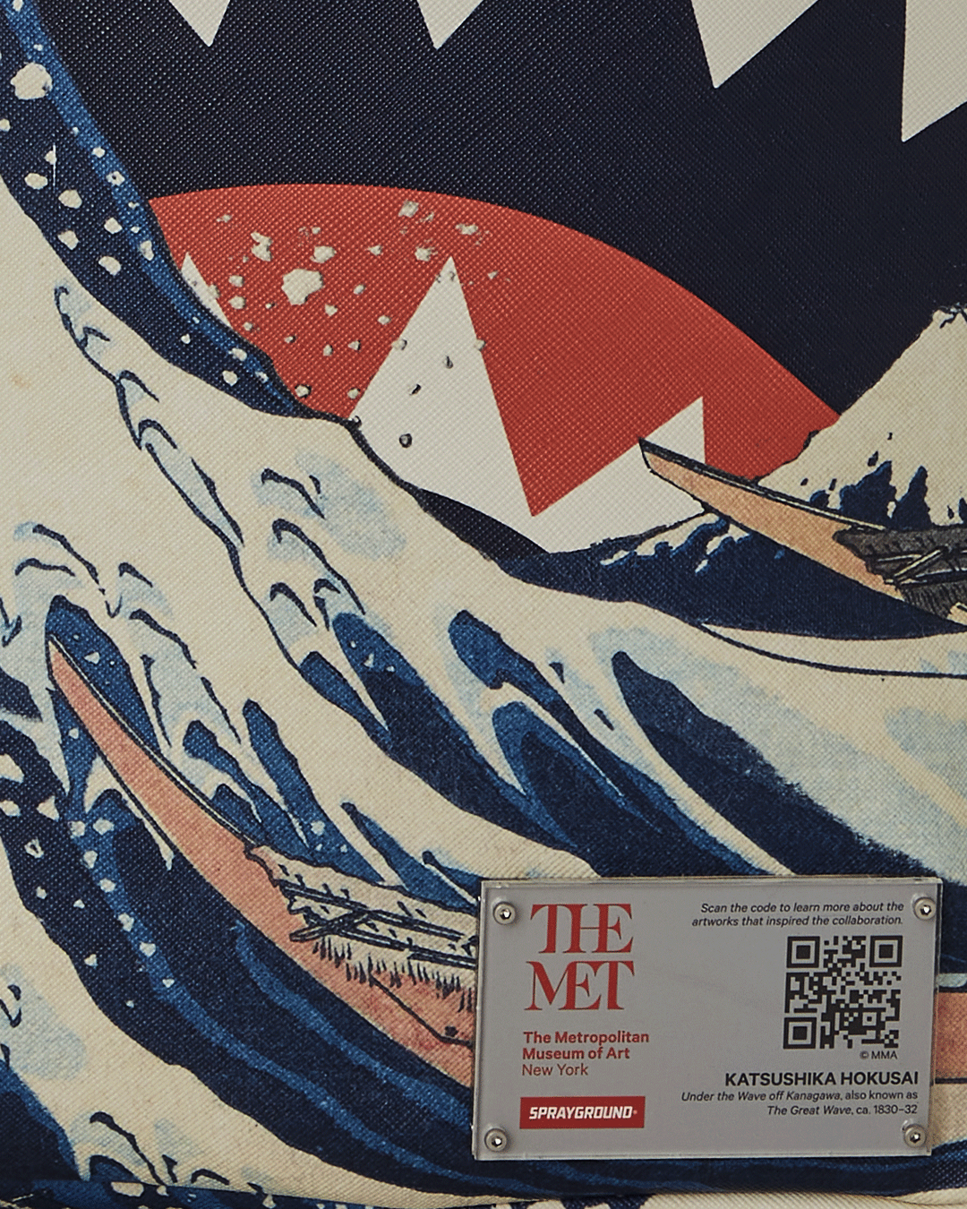 The Met Hokusai Great Wave Backpack - Image 16