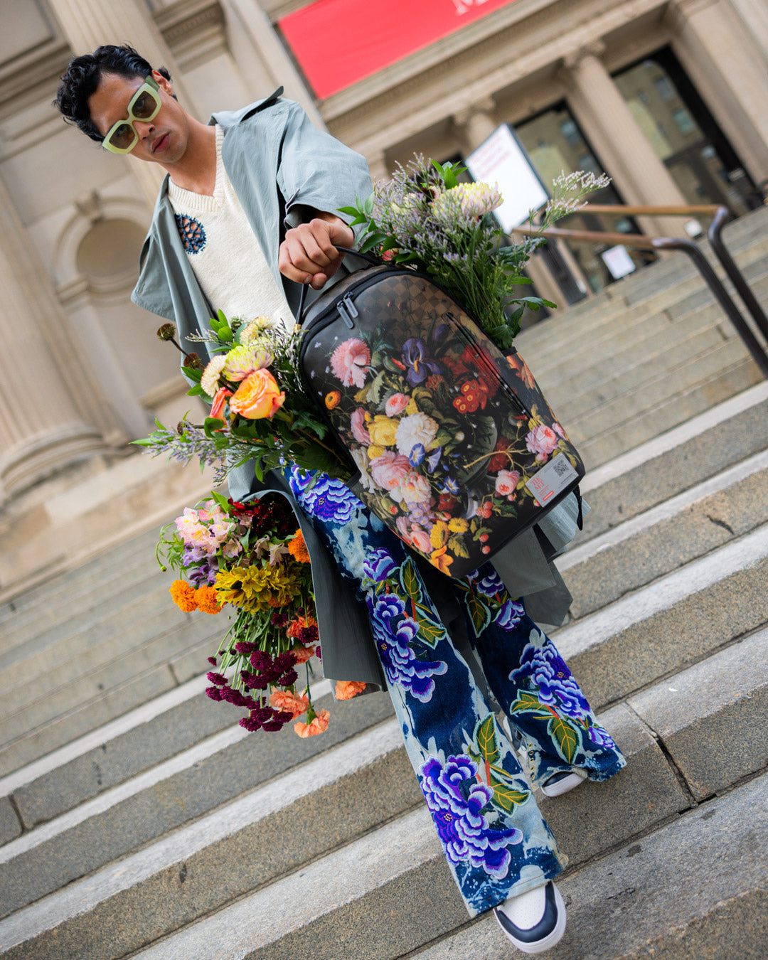The Met Roesen Still Life Backpack - Image 8