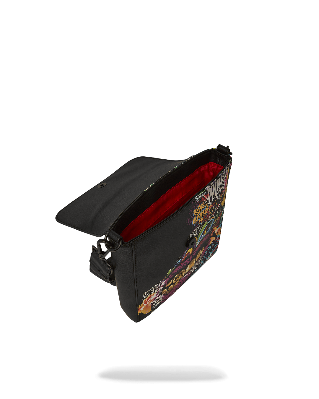 Half Graf Lips Messenger Bag - Image 7