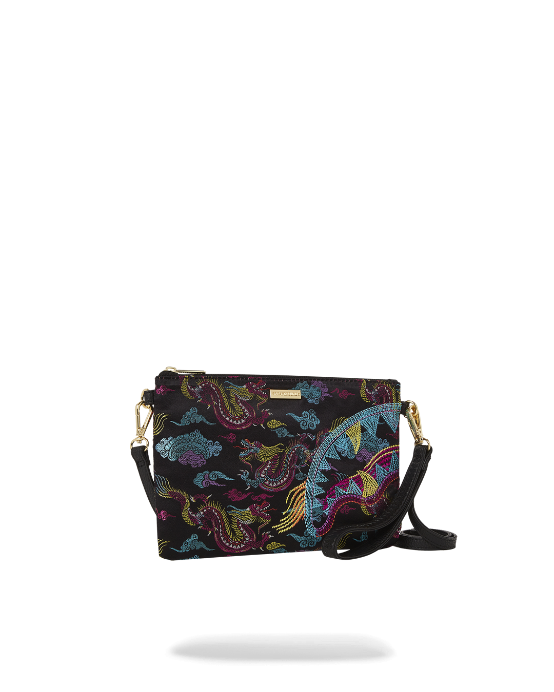 Embroidered Dragons Crossover Clutch - Image 2