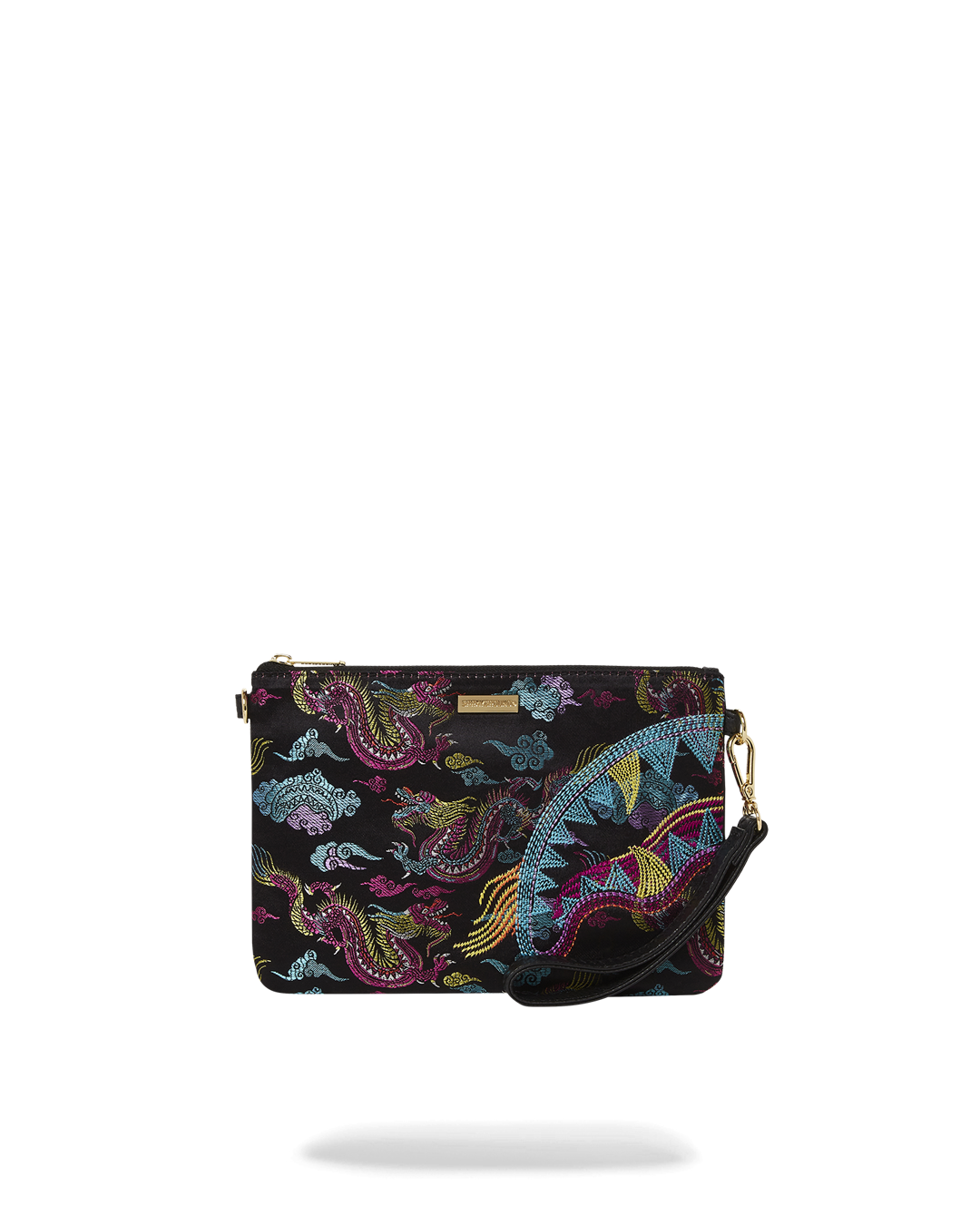 Embroidered Dragons Crossover Clutch - Image 4