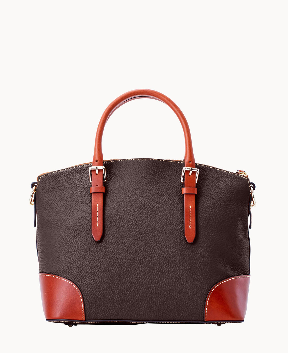 Pebble Grain Domed Satchel - Image 64