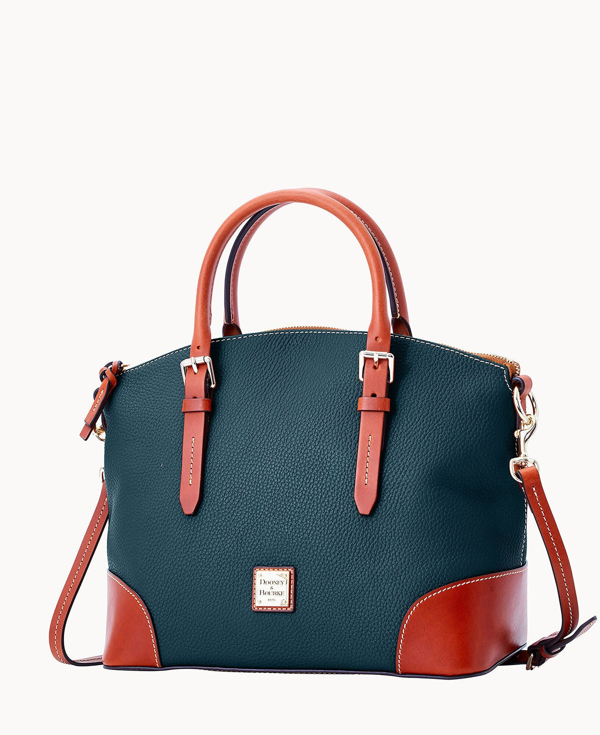 Pebble Grain Domed Satchel - Image 102