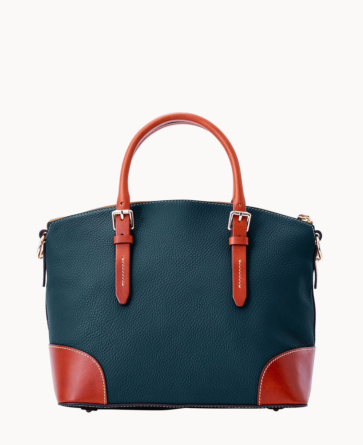 Pebble Grain Domed Satchel - Image 104