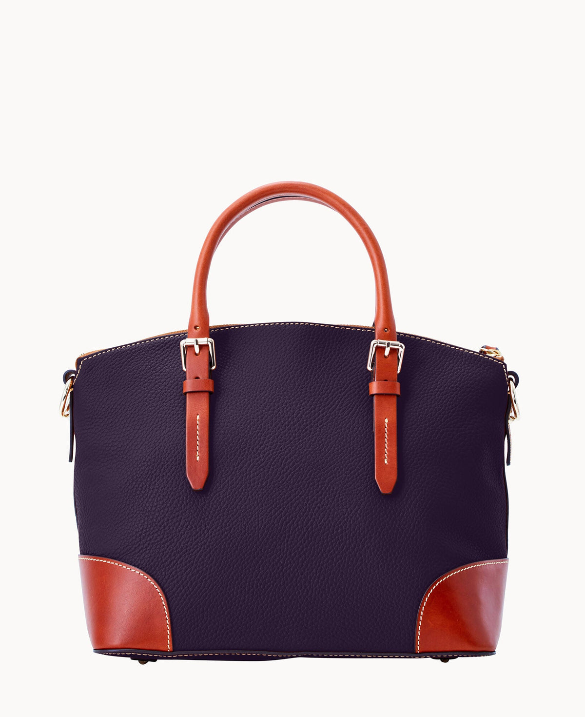 Pebble Grain Domed Satchel - Image 94