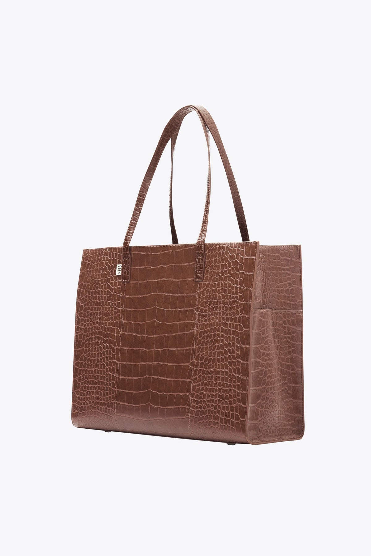 Resale The Large Work Tote in Maple Croc - Image 2
