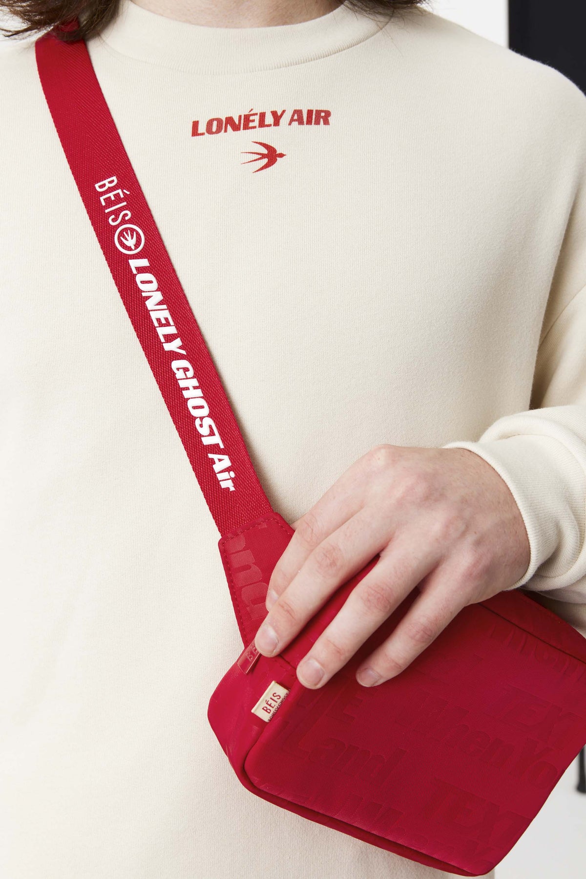 The Belt Bag in Text Me Red - Image 6