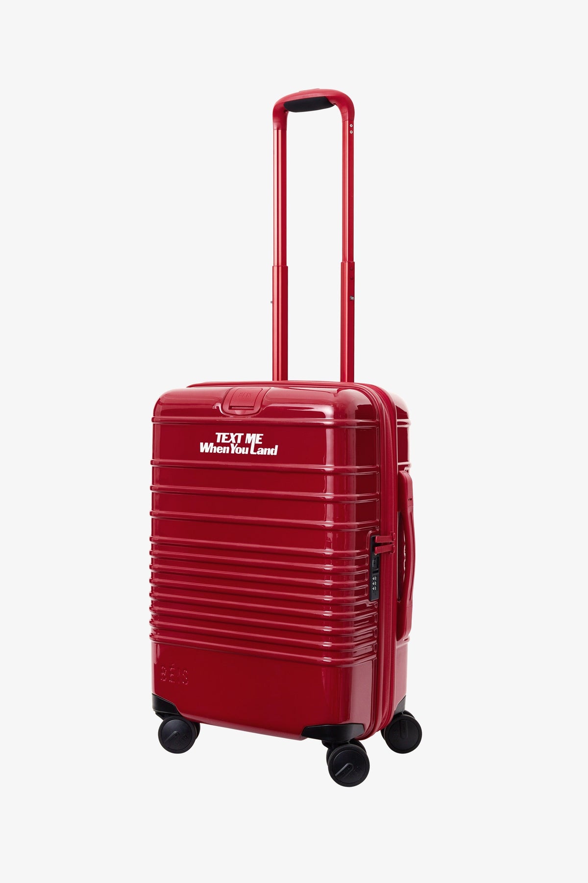The Carry-On Roller in Text Me Red - Image 7