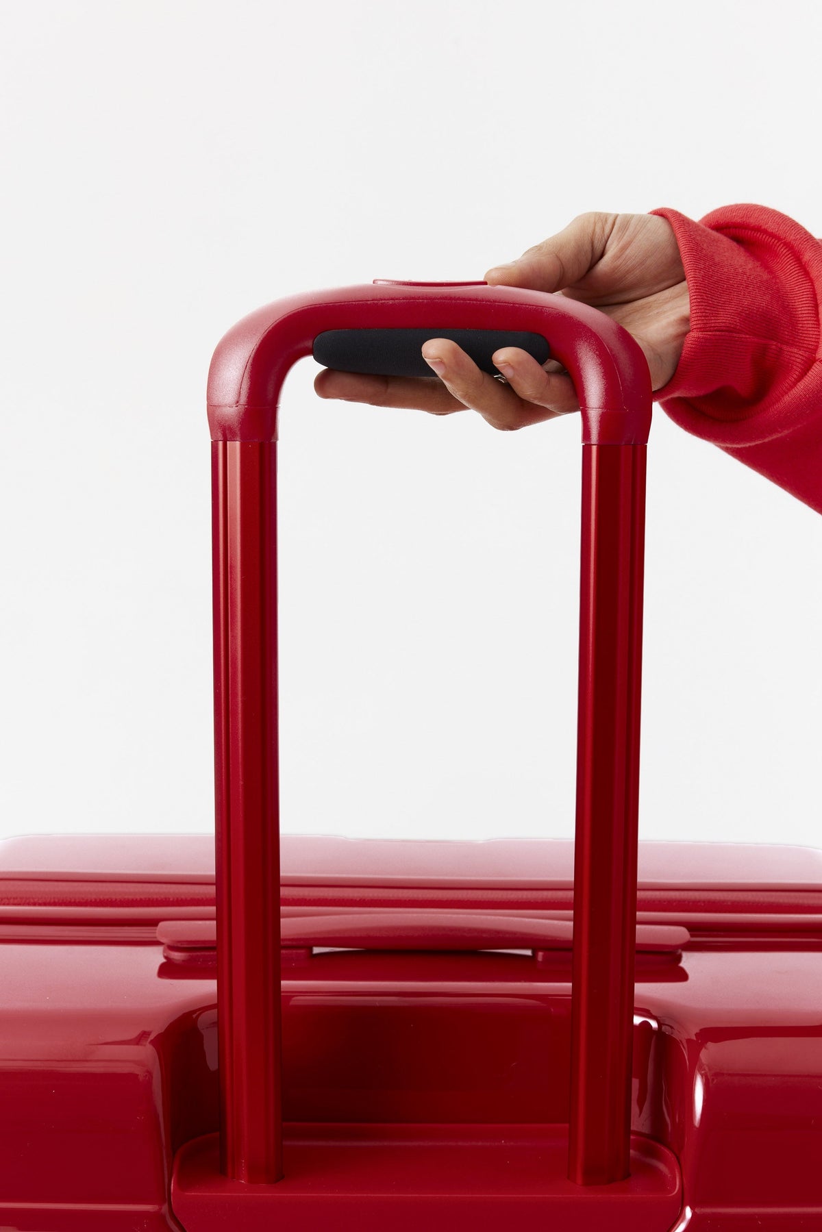 The Large Check-In Roller in Text Me Red - Image 8