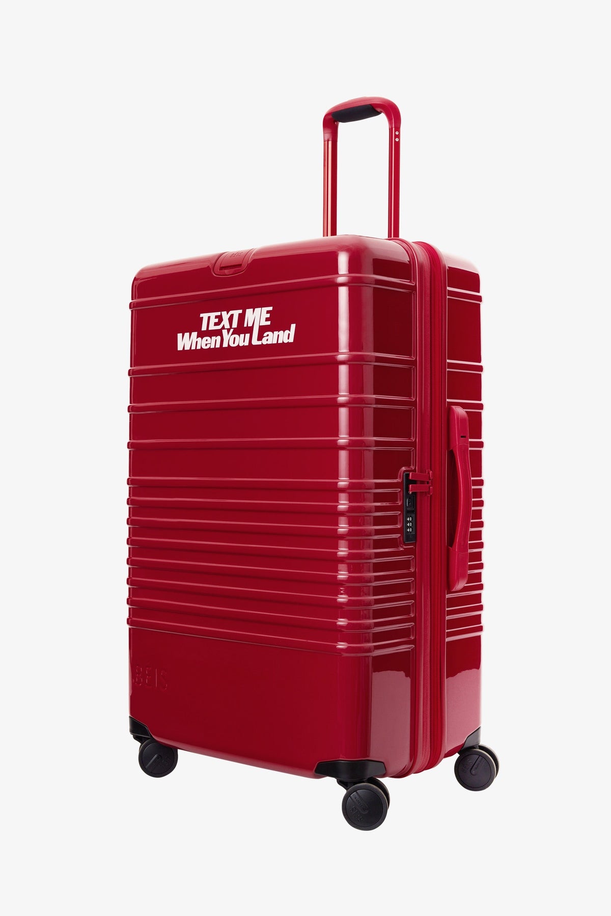 The Large Check-In Roller in Text Me Red - Image 6