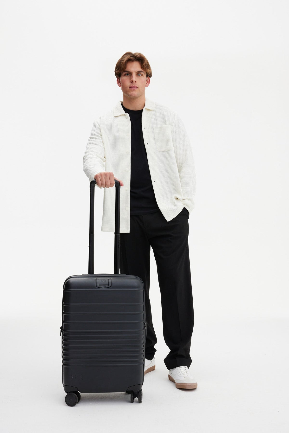 The Carry-On Roller in All Black - Image 5