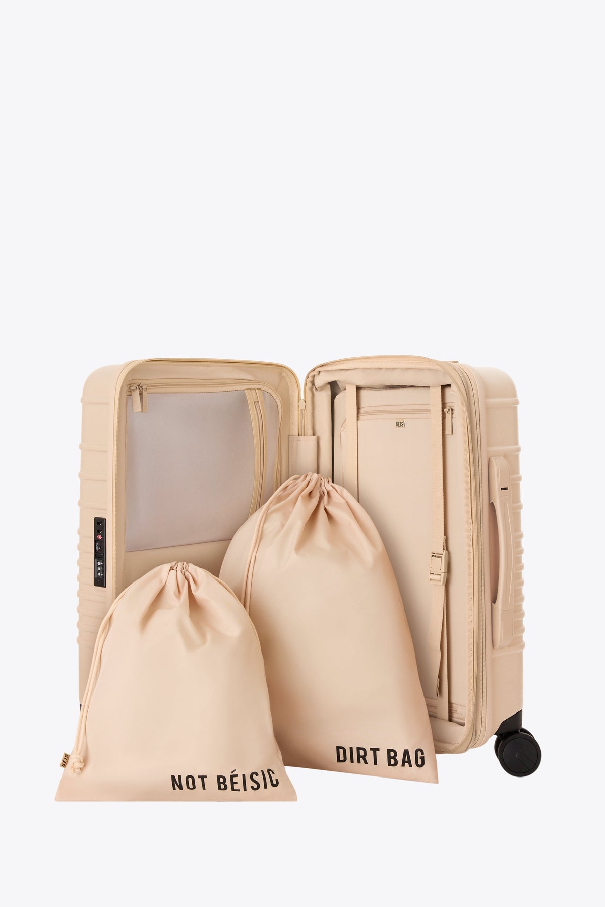 The Carry-On Roller in Beige - Image 5