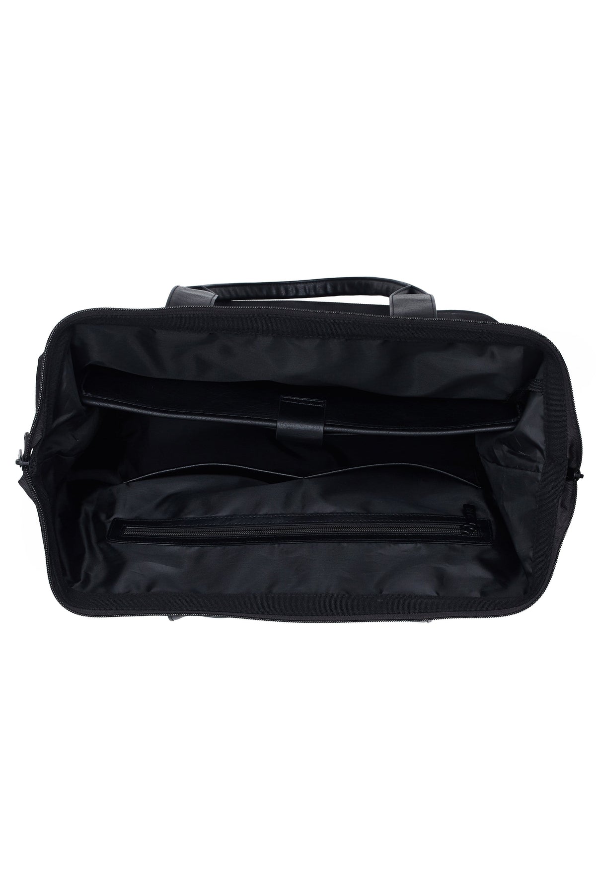 The Convertible Weekender in Black - Image 8